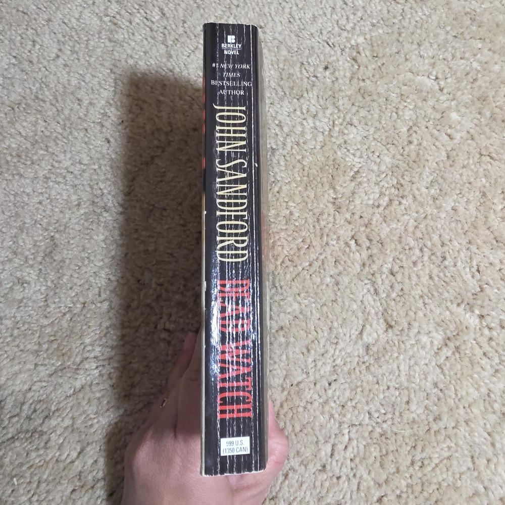 John Sandford 'Dead Watch' Paperback Book - Picture 2 of 4